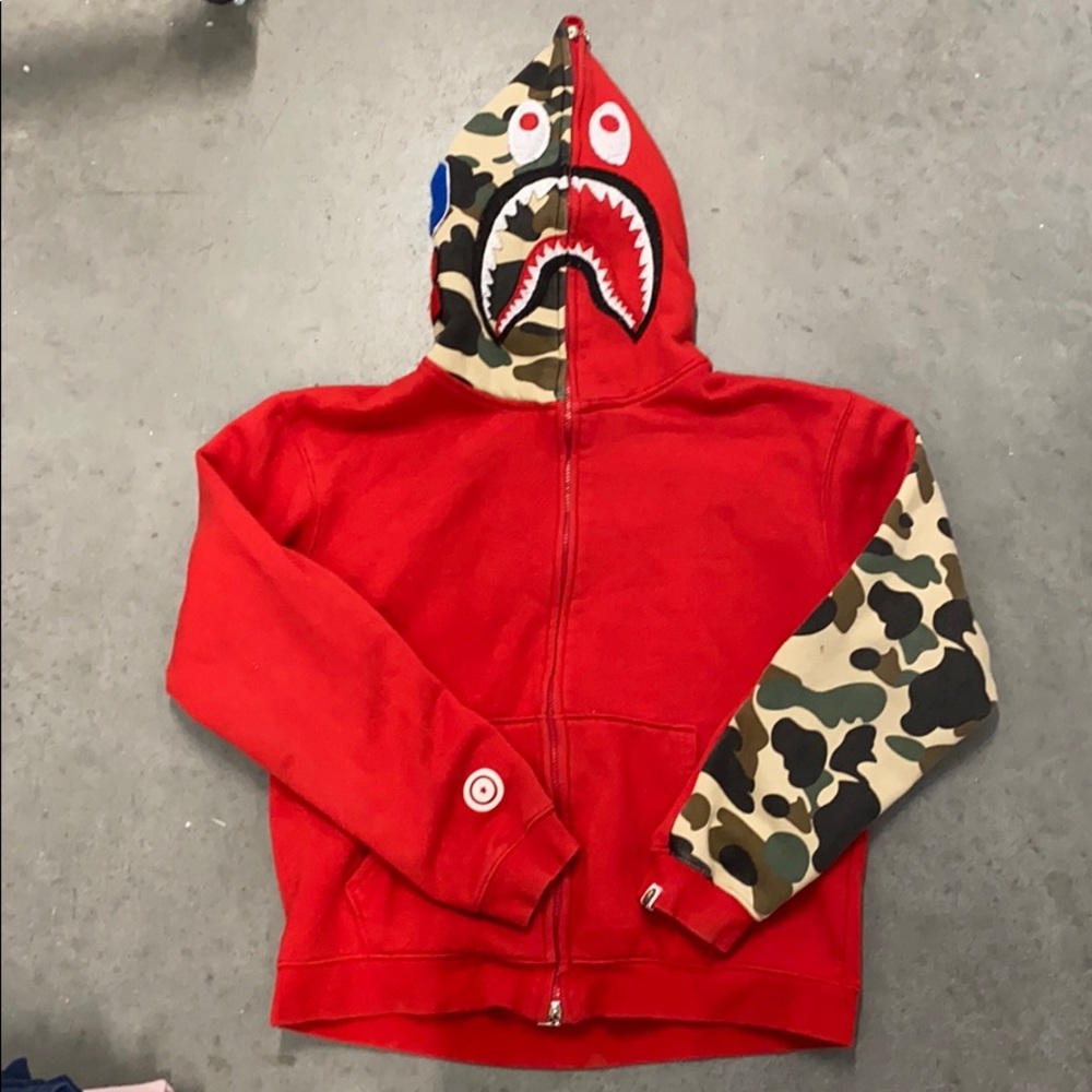 Fake Bape Shark Jacket